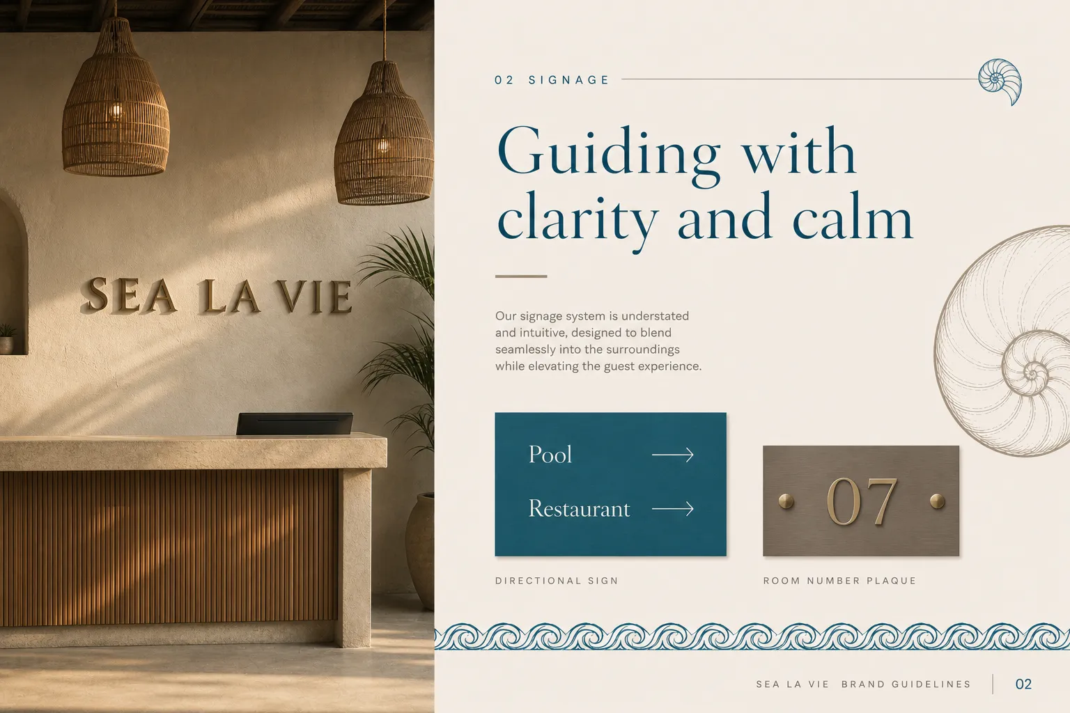 Sea La Vie: Hotel brand guidelines